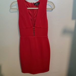 Red Bodycon Dress- Lulus
